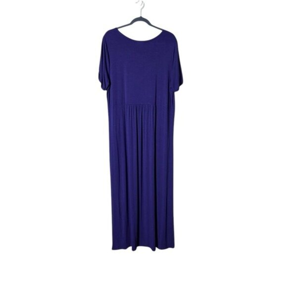 J. Jill Purple Maxi Dress - Picture 5 of 9